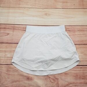 Tnaction Aritzia Skirt Tennis Skort Womens XS White Athletic Built in Shorts